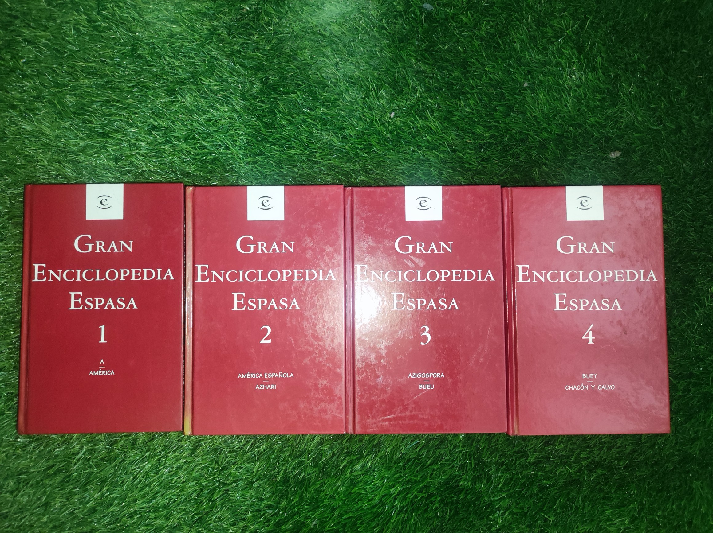 libros y revistas - 20 Tomos, Gran enciclopedia espasa + Diccionario enciclopédico.