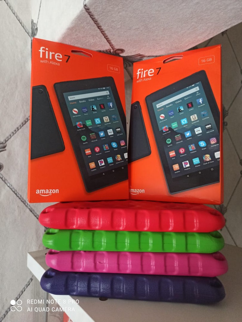 celulares y tabletas - TABLET FIRE 7 1GB INCLUYE COVER 