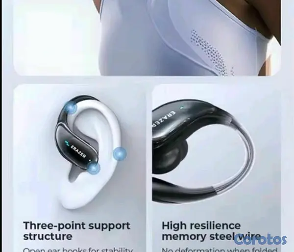 accesorios para electronica - Bluetooth Erazer  XT80 Pro con IA y traductor de idioma inteligente. 2