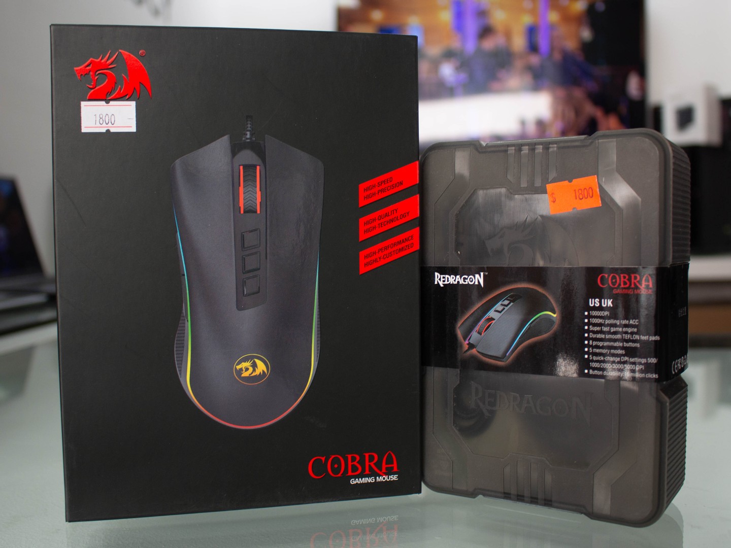 computadoras y laptops - Mouse Redragon Cobra M711