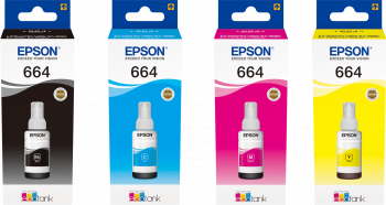 impresoras y scanners - BOTELLA DE TINTA EPSON 664 EN TODOS LOS COLORES   0