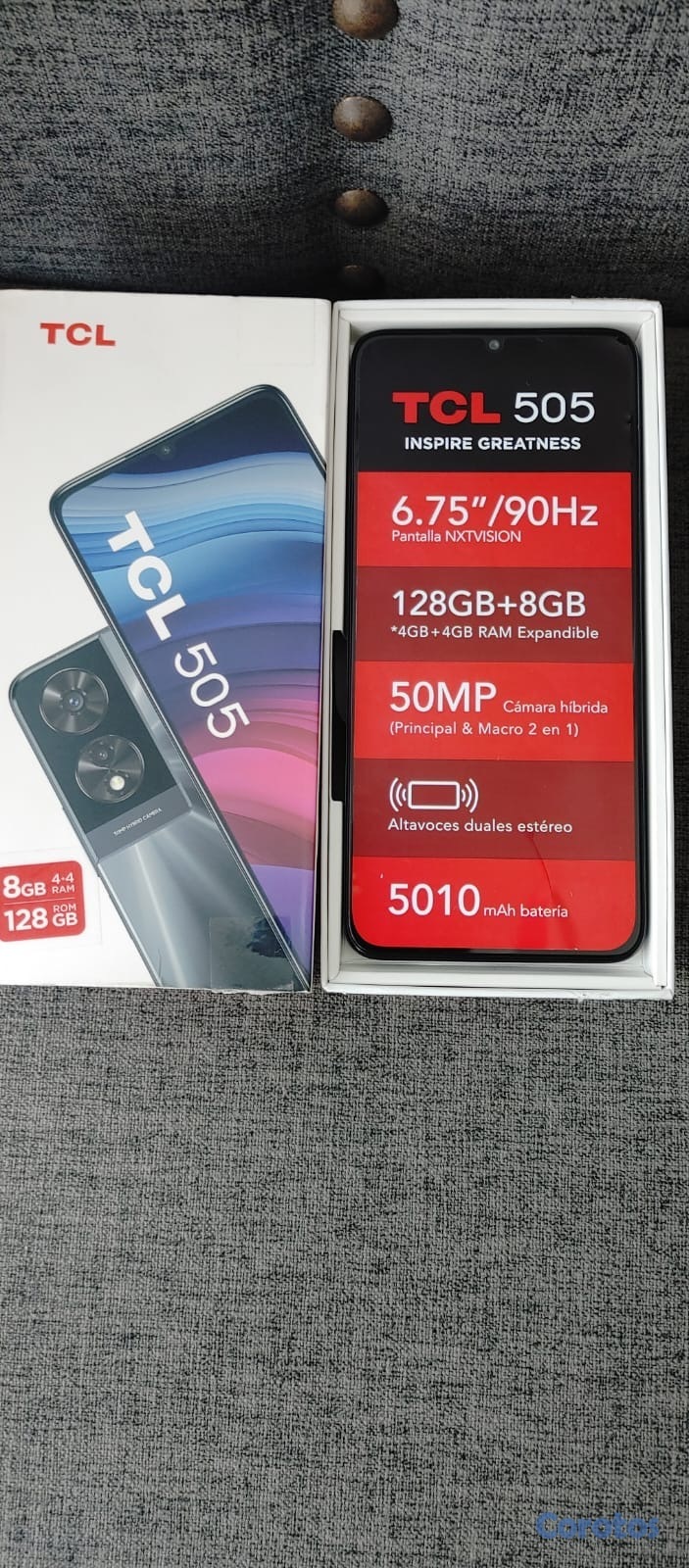 celulares y tabletas - Celular TCL 505 1