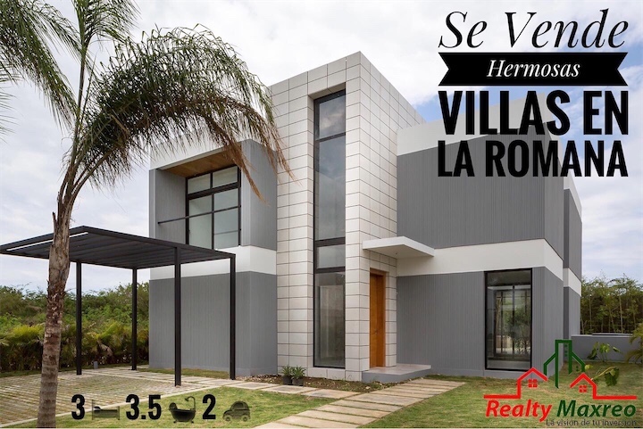 apartamentos - 🟨Venta de Hermosa y exclusiva Villa Ubicada dentro del proyecto Playa Nueva Rom
