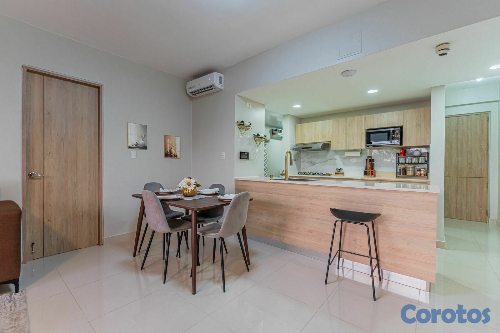 apartamentos - Apartamento en Santiago amueblado con Amplia Area  2