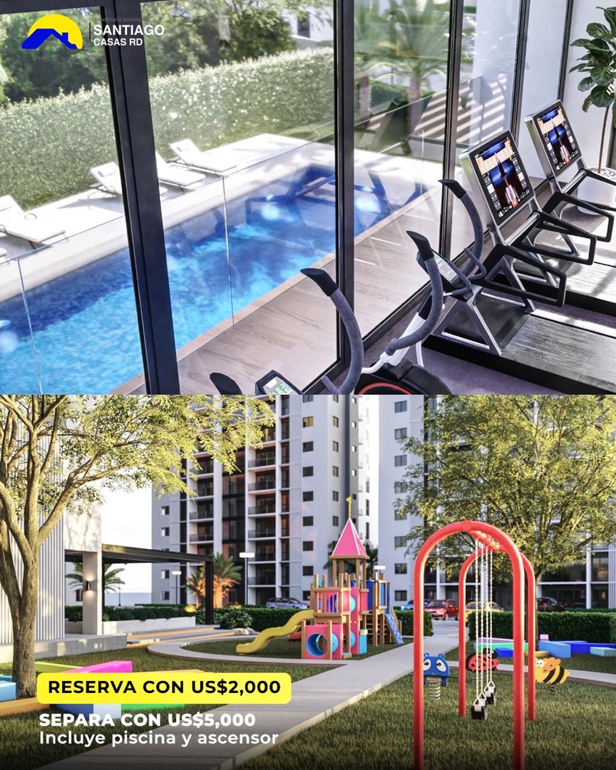 apartamentos - Nuevo Proyecto Torres de 10 Niveles Próximo a Autopista Duarte. 3