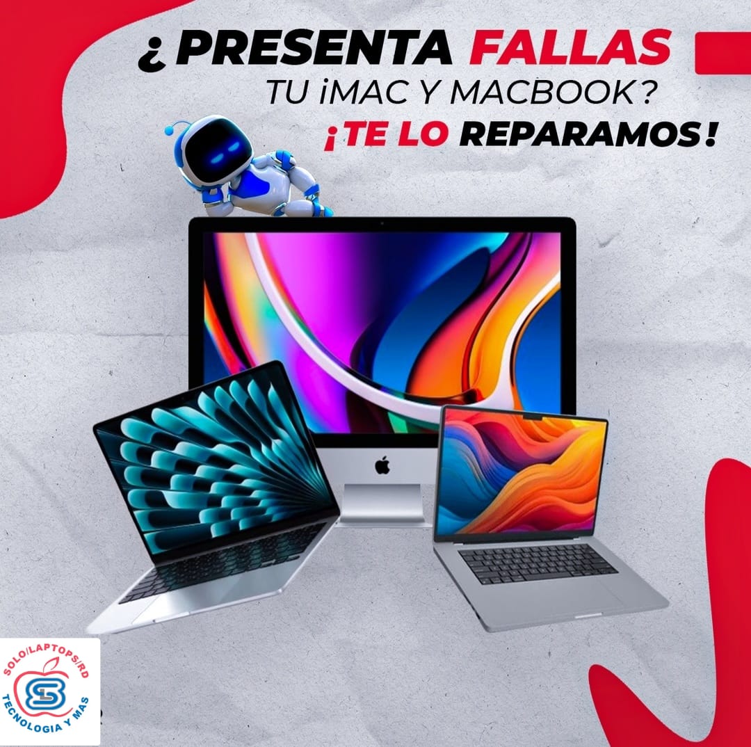 computadoras y laptops - repara tu Macbook,Laptops, 
ipad, iphones,consola de video,tarjeta de video  13