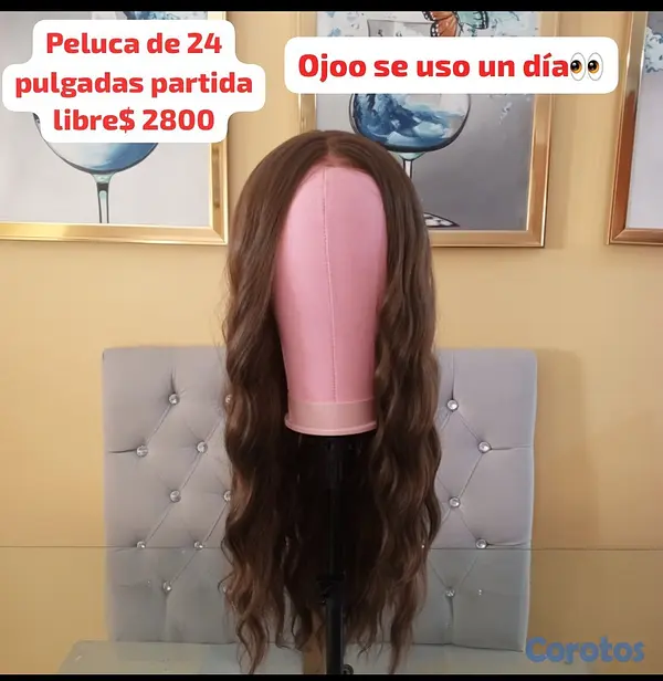 joyas, relojes y accesorios - Pelucas semi natural ( envío a todo el país  3