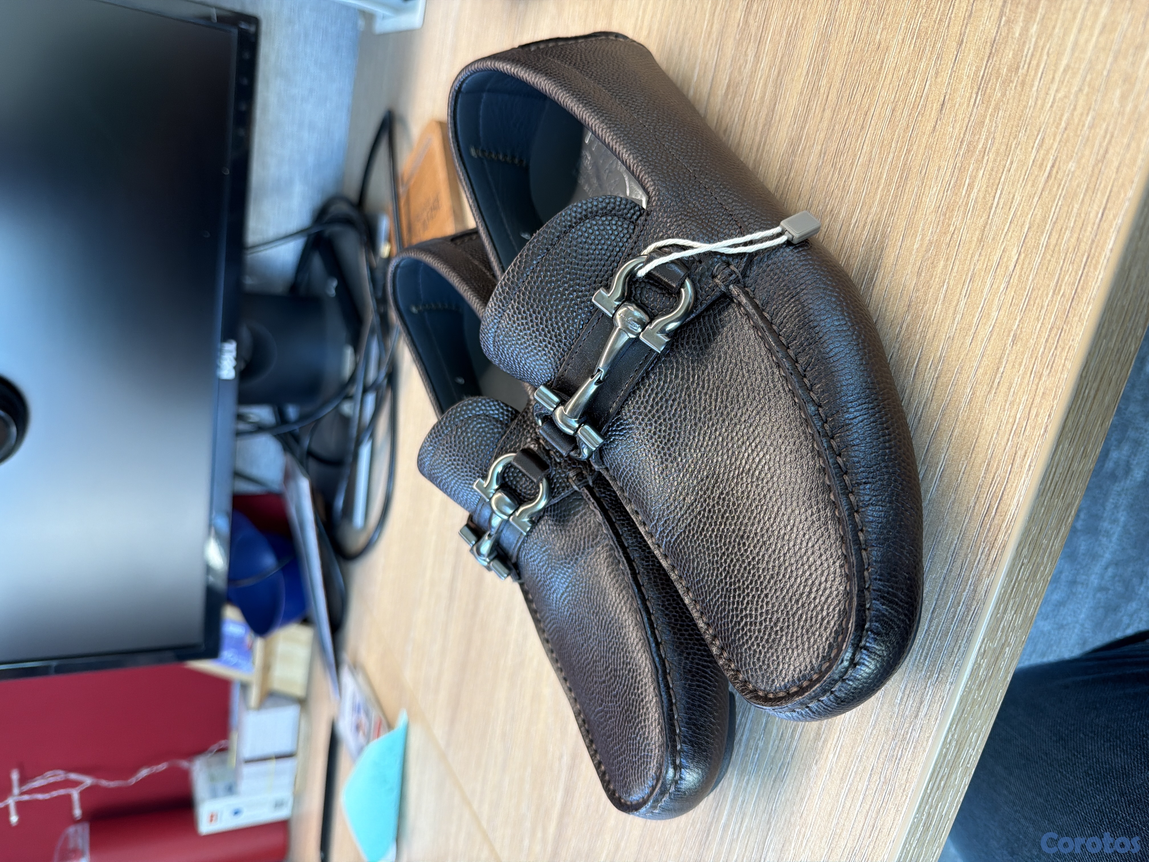 zapatos para hombre - Ferragamo Gancini Driver ornament  1