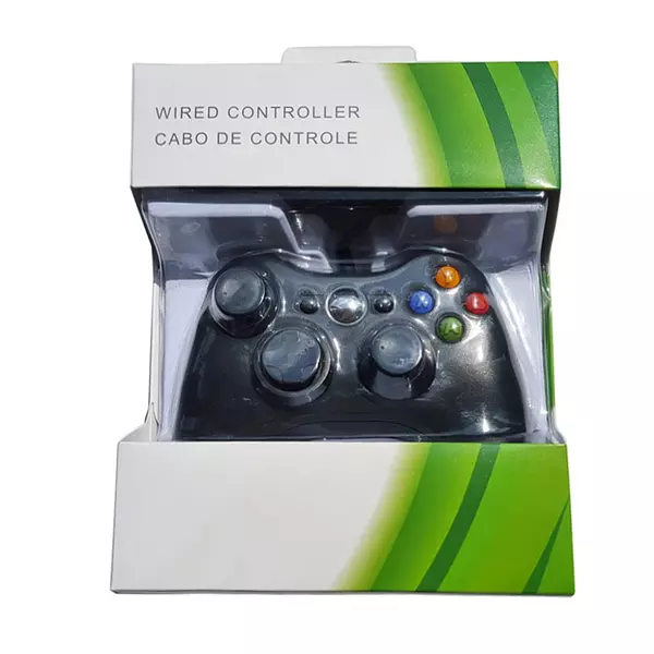 consolas y videojuegos - Control con alambre para XBOX 360 2.5 METROS 5