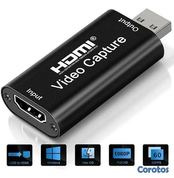 otros electronicos - Captura de Video USB 2.0 HDMI 5