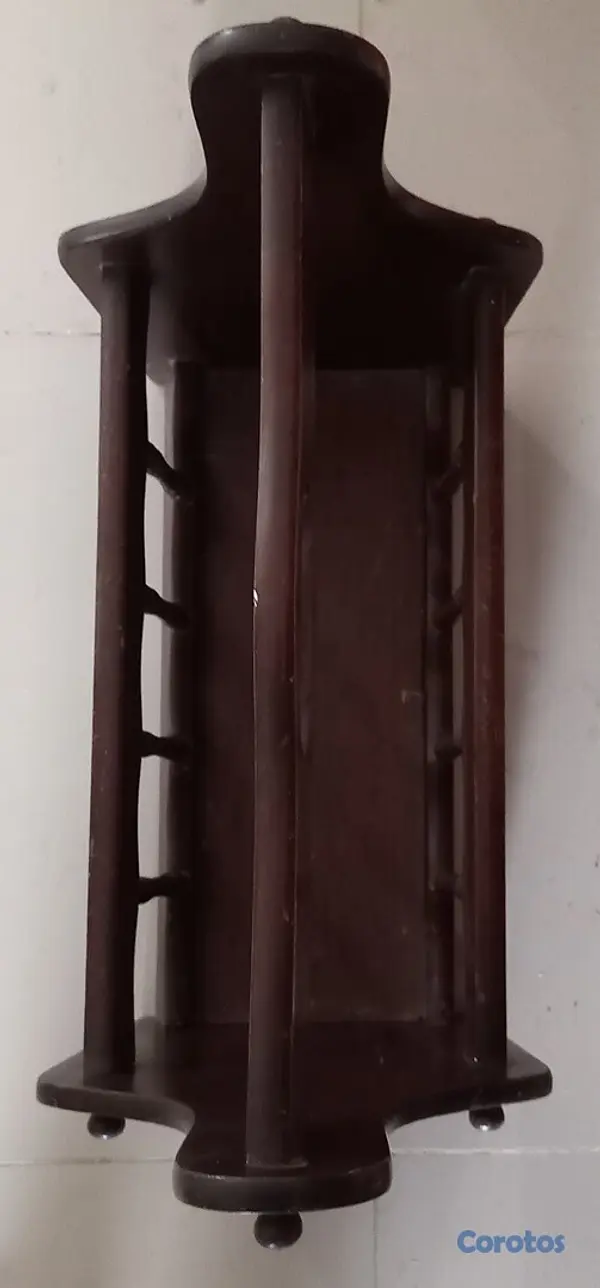 decoración y accesorios - Revistero Vintage en caoba 3