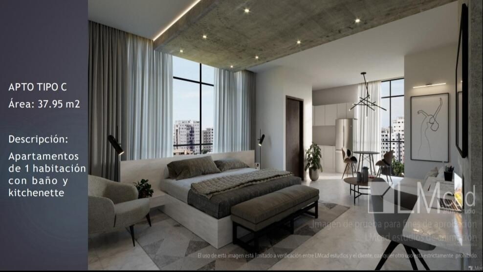 apartamentos - Hermosa y moderna torre tipo condohotel, en lo mejor de Naco, Santo Domingo 2