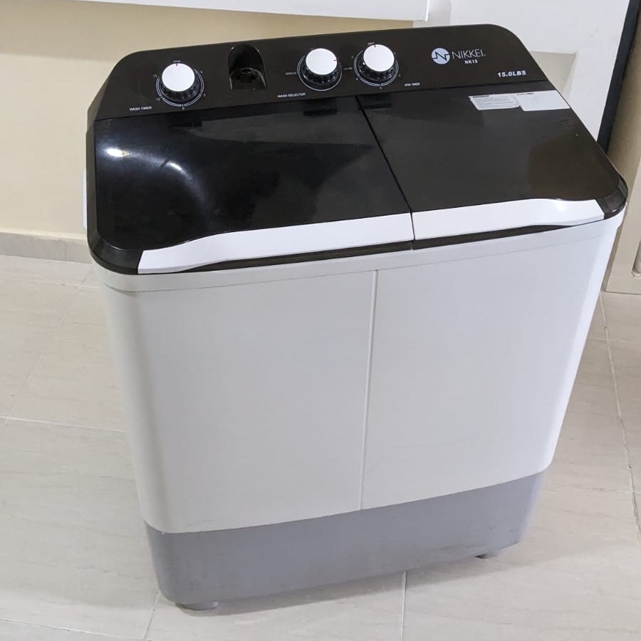 electrodomesticos - labadora NIKKEL 15L poco uso 