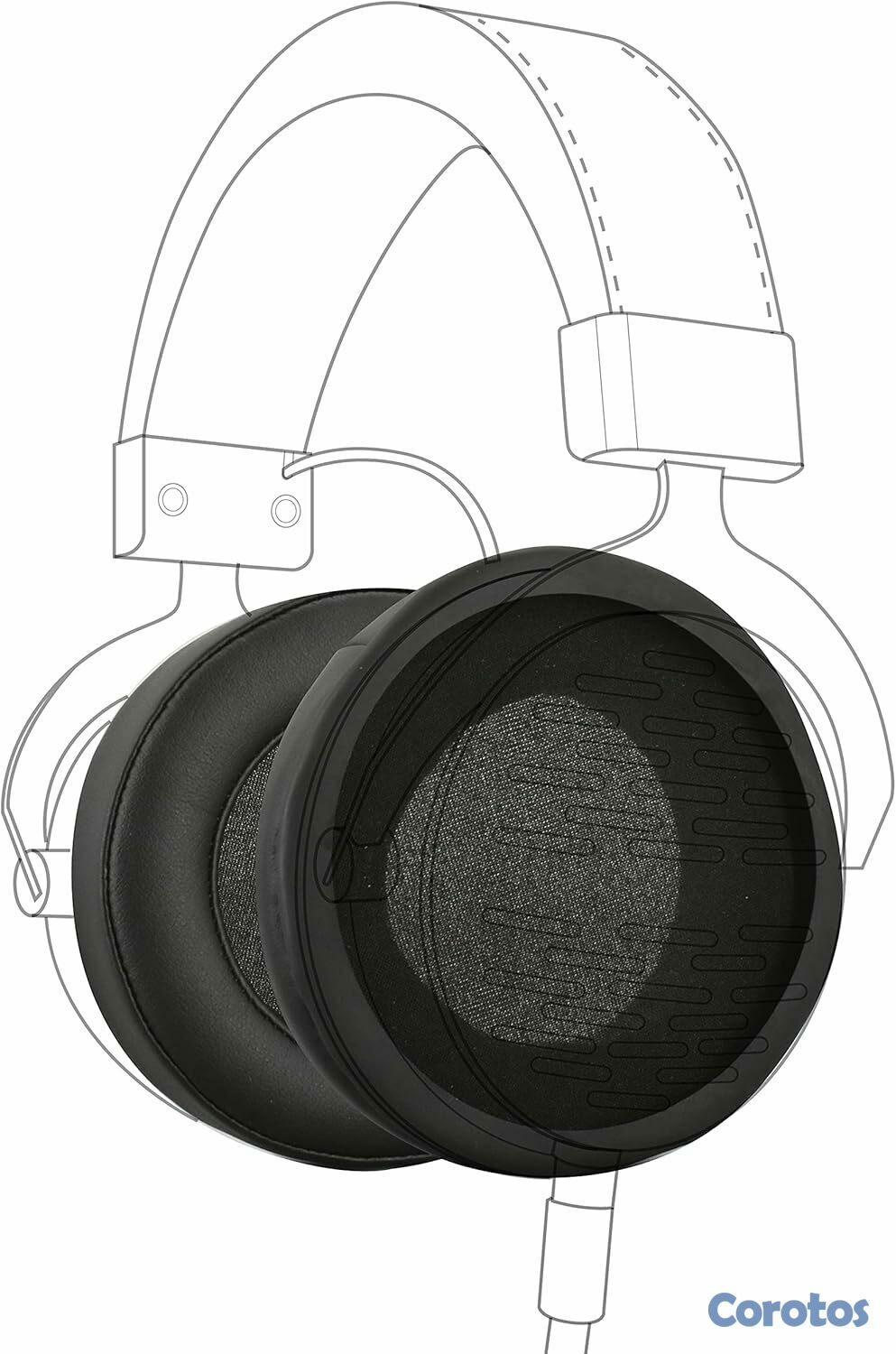 camaras y audio - Almohadillas Dekoni para Beyerdynamic DT770 DT990 4