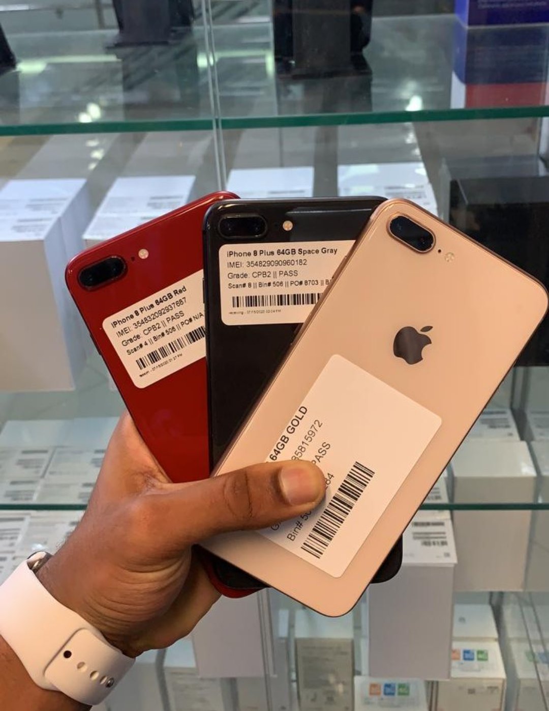 iPhone 8 Plus  64gb factory Clean imei