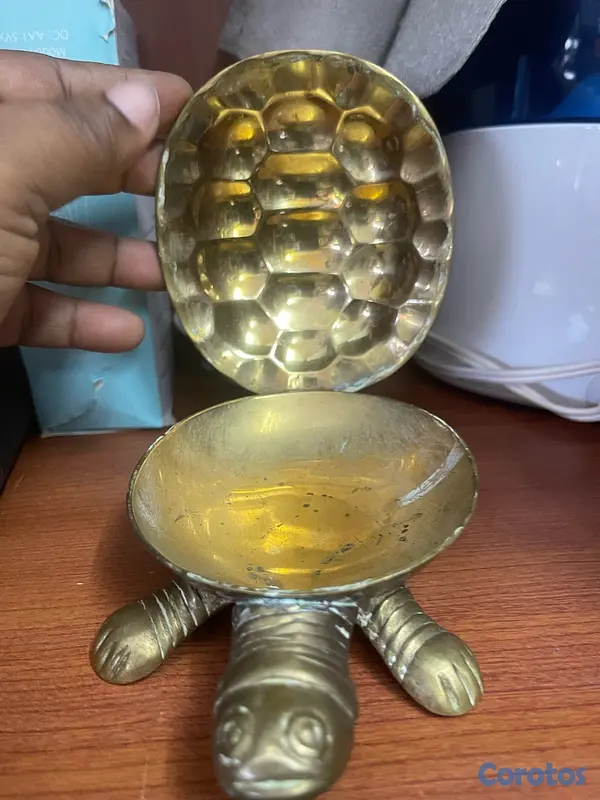 decoración y accesorios - ✅ Es una tortuga decorativa de bronce macizo 🐢✨ 3