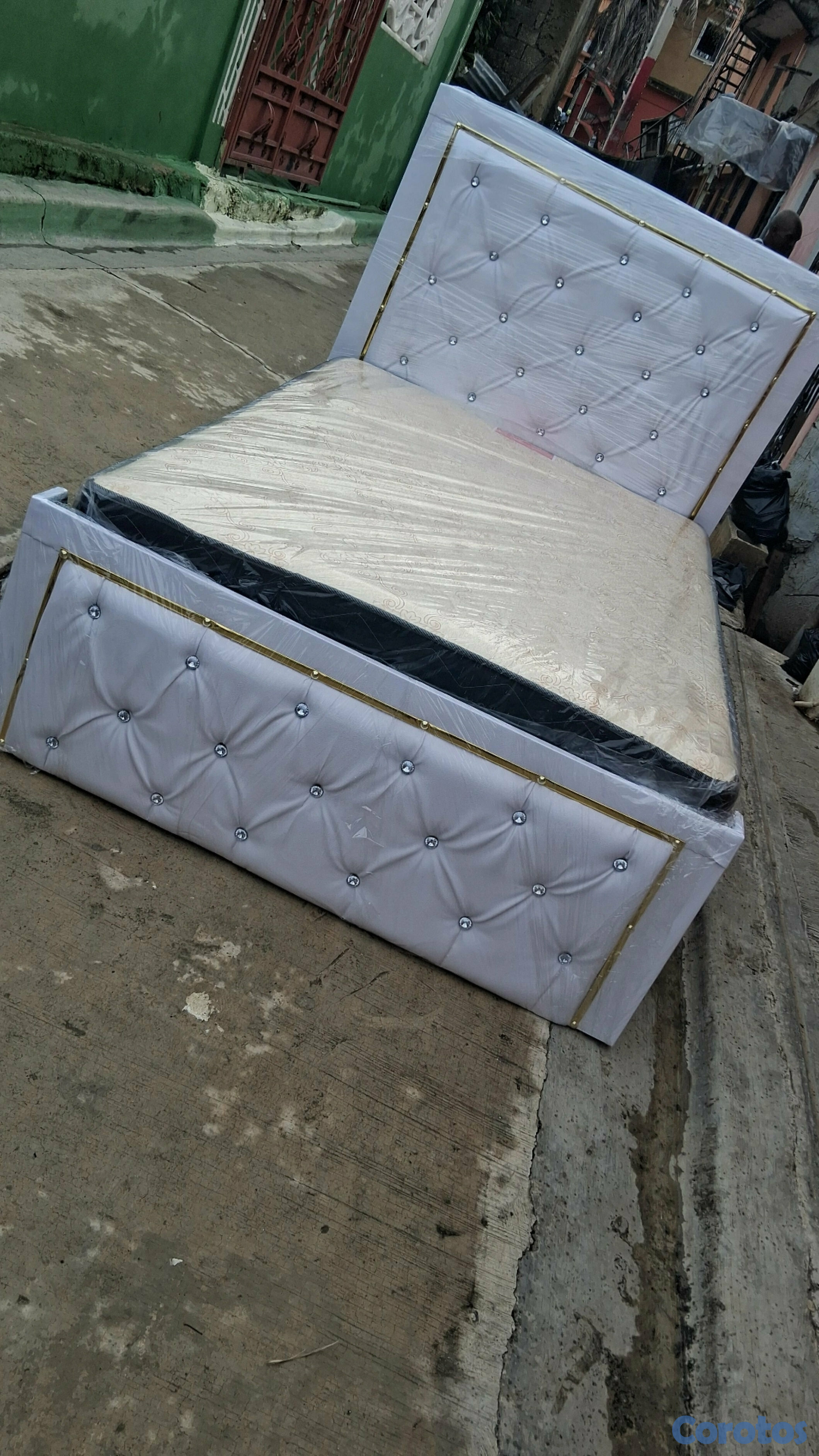 muebles y colchones - cama completa  6