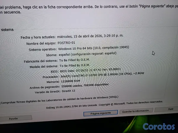 computadoras y laptops - COMBO BOARD GAMING 10TH 8