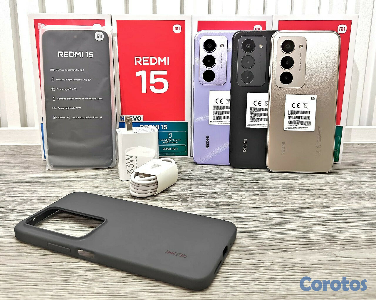 celulares y tabletas - 
REDMI 15 DE 128GB,12GB RAM NUEVO DE CAJA FACTORY
