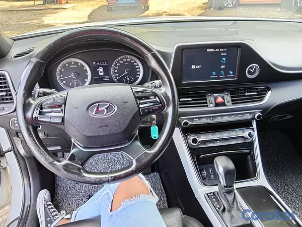carros - HYUNDAI GRANDEUR 2018 BLANCO 8