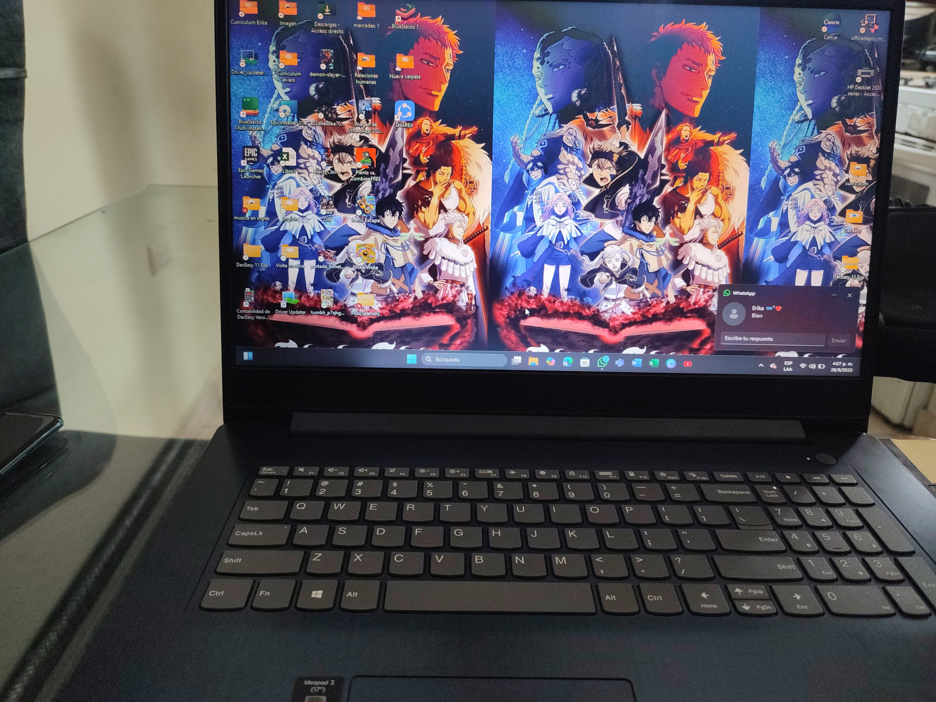 computadoras y laptops - laptop Lenovo idealpad 3 17  1