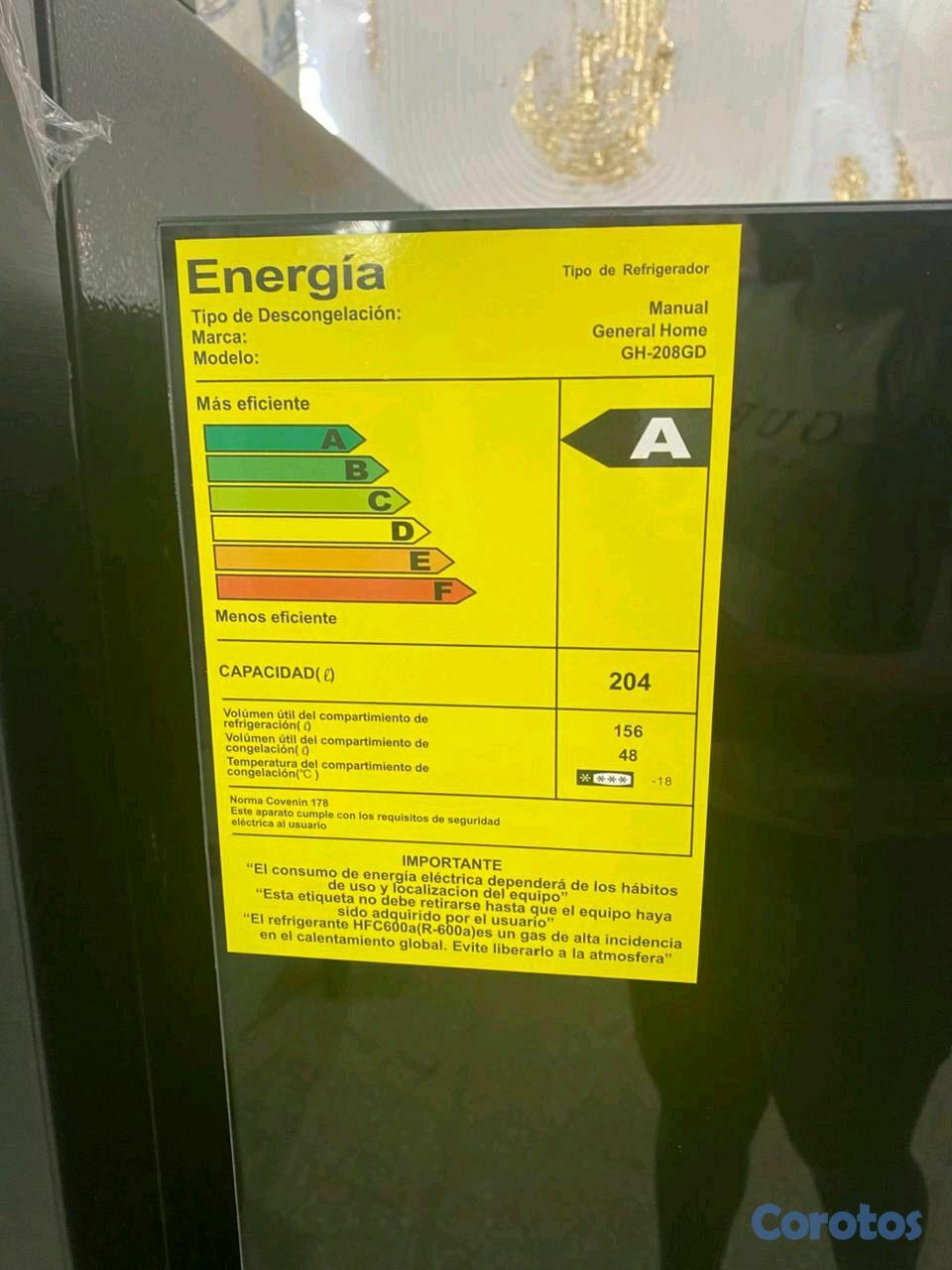 electrodomesticos - *NEVERA G HOME*
8 PIES
MODELO GH-208GD
*PRECIO: 17,250 PESOS* 4