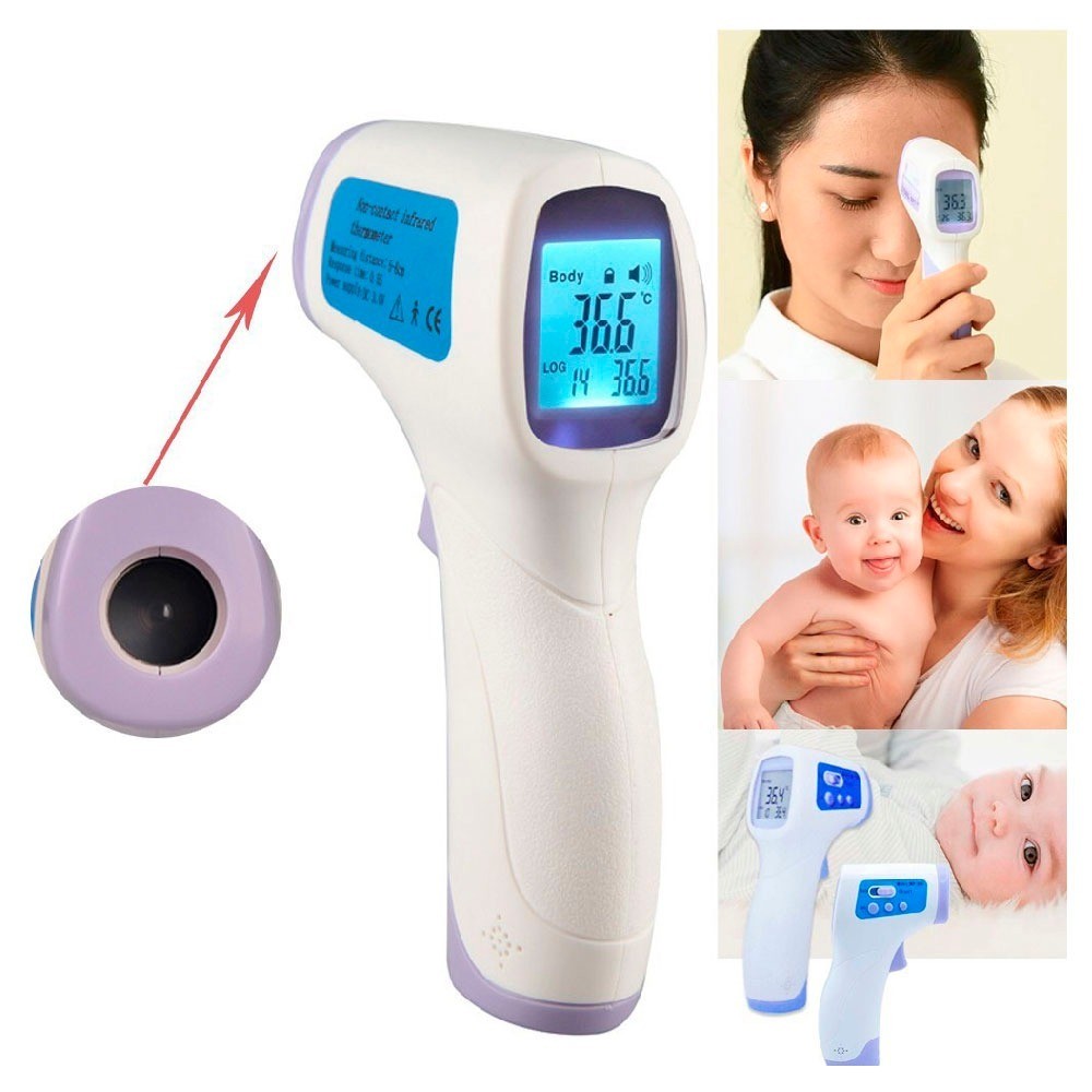 salud y belleza - Termómetro Infrarrojo Digital Laser Para Adultos y Niños infrarojo 2
