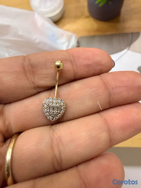 joyas, relojes y accesorios - pircing de ombligo  3