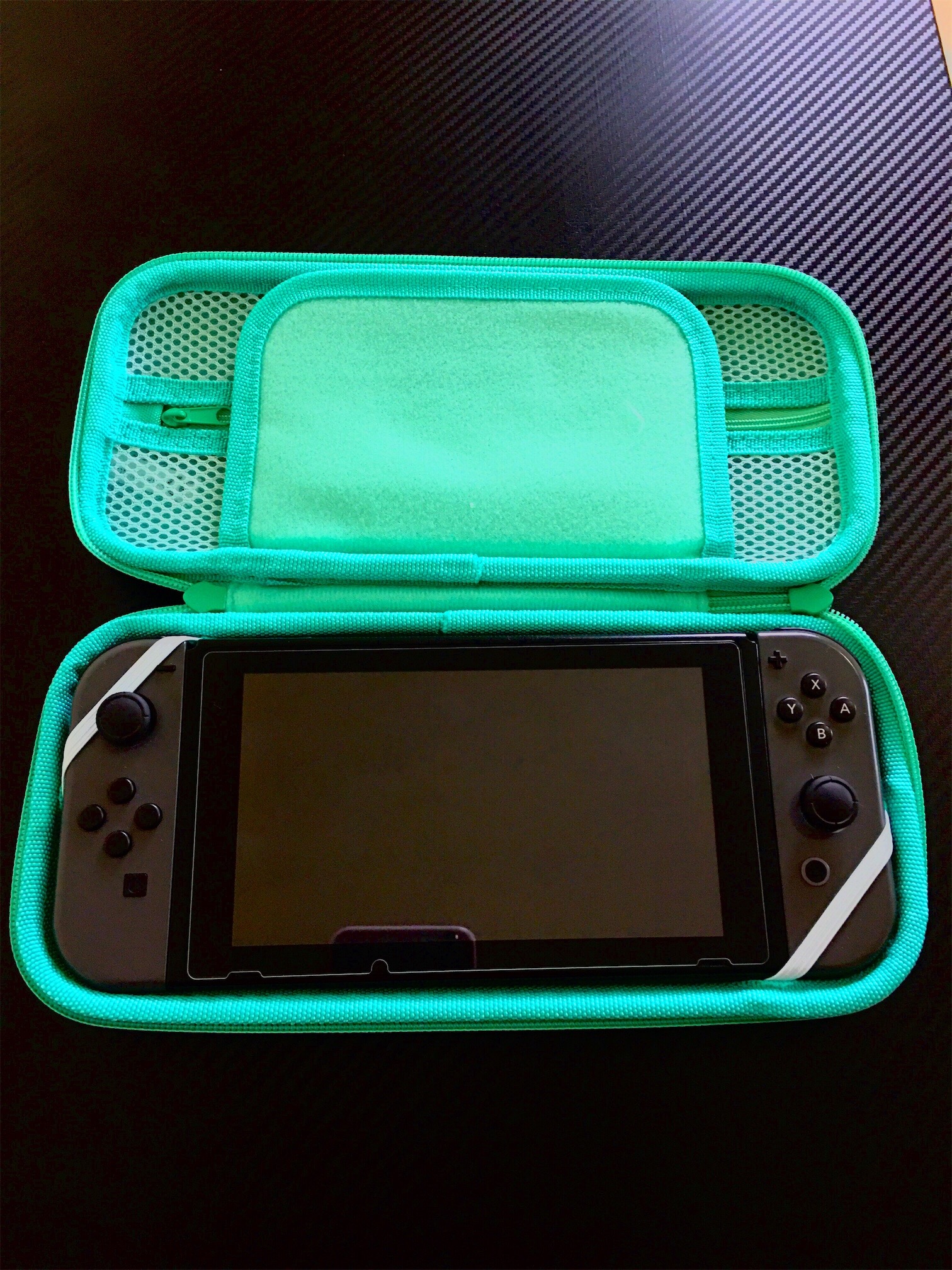 hobby y coleccion - Protector de pantalla de Nintendo Switch V2 Premium Temperado  1