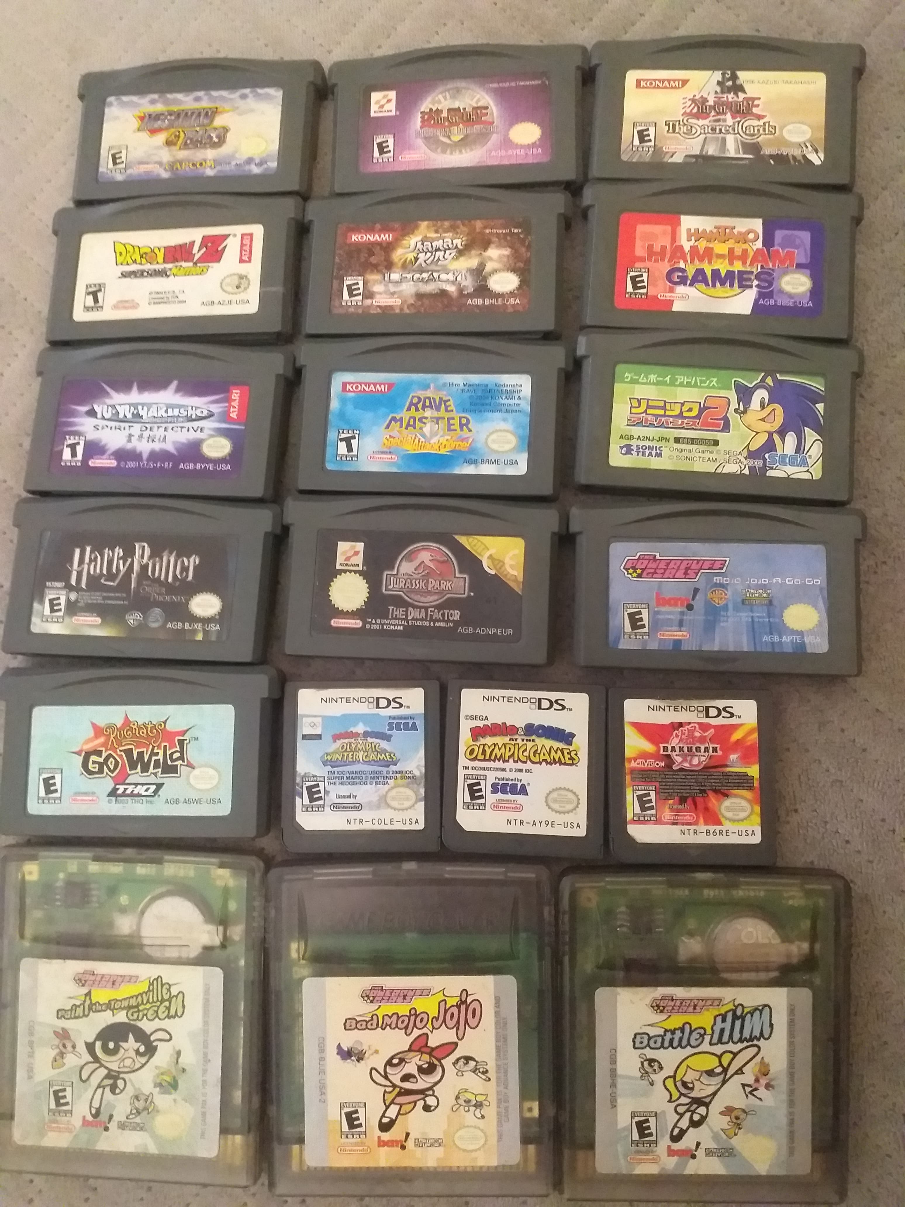 hobby y coleccion - Juegos de Game Boy Advance,Color,DS (Originales)  2