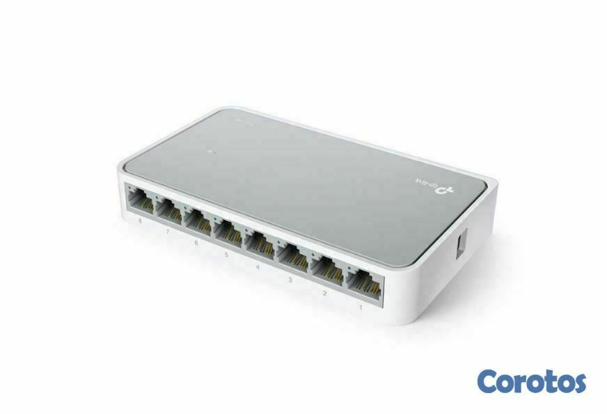 otros electronicos - Switch de escritorio TP-Link de 8 puertos  1