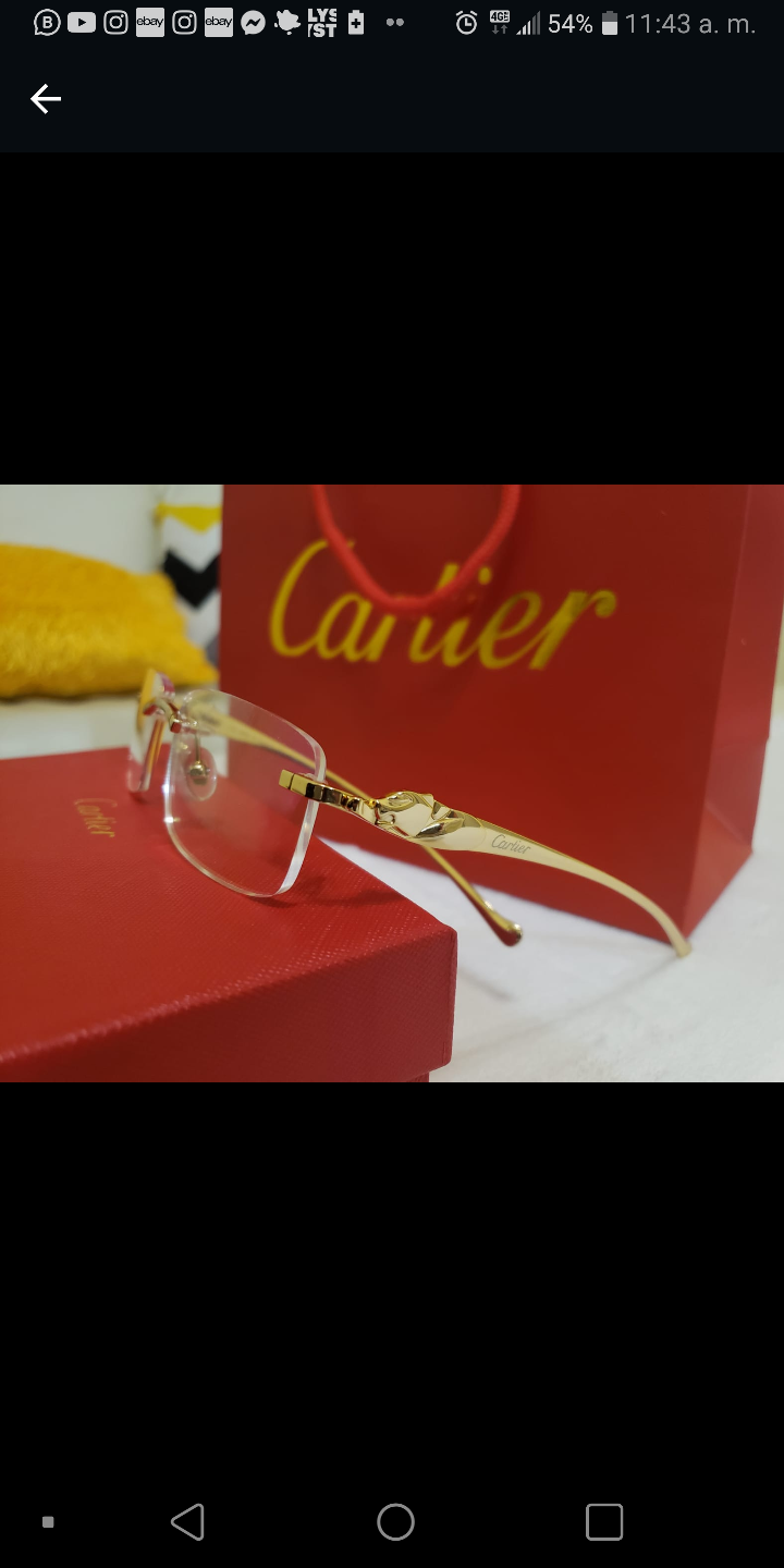 joyas, relojes y accesorios - Lentes Cartier 