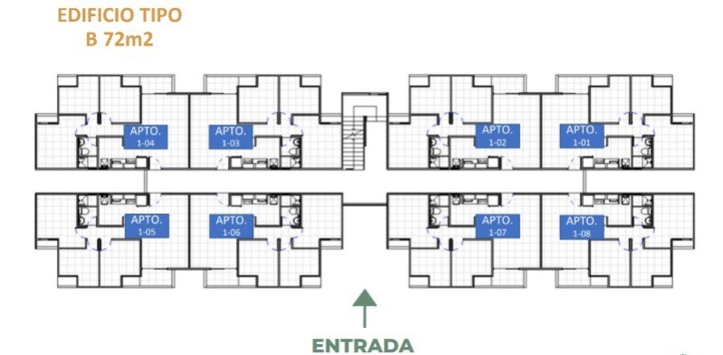 apartamentos - Venta de apartamento 3 dormitorios 72mts Las Américas  6