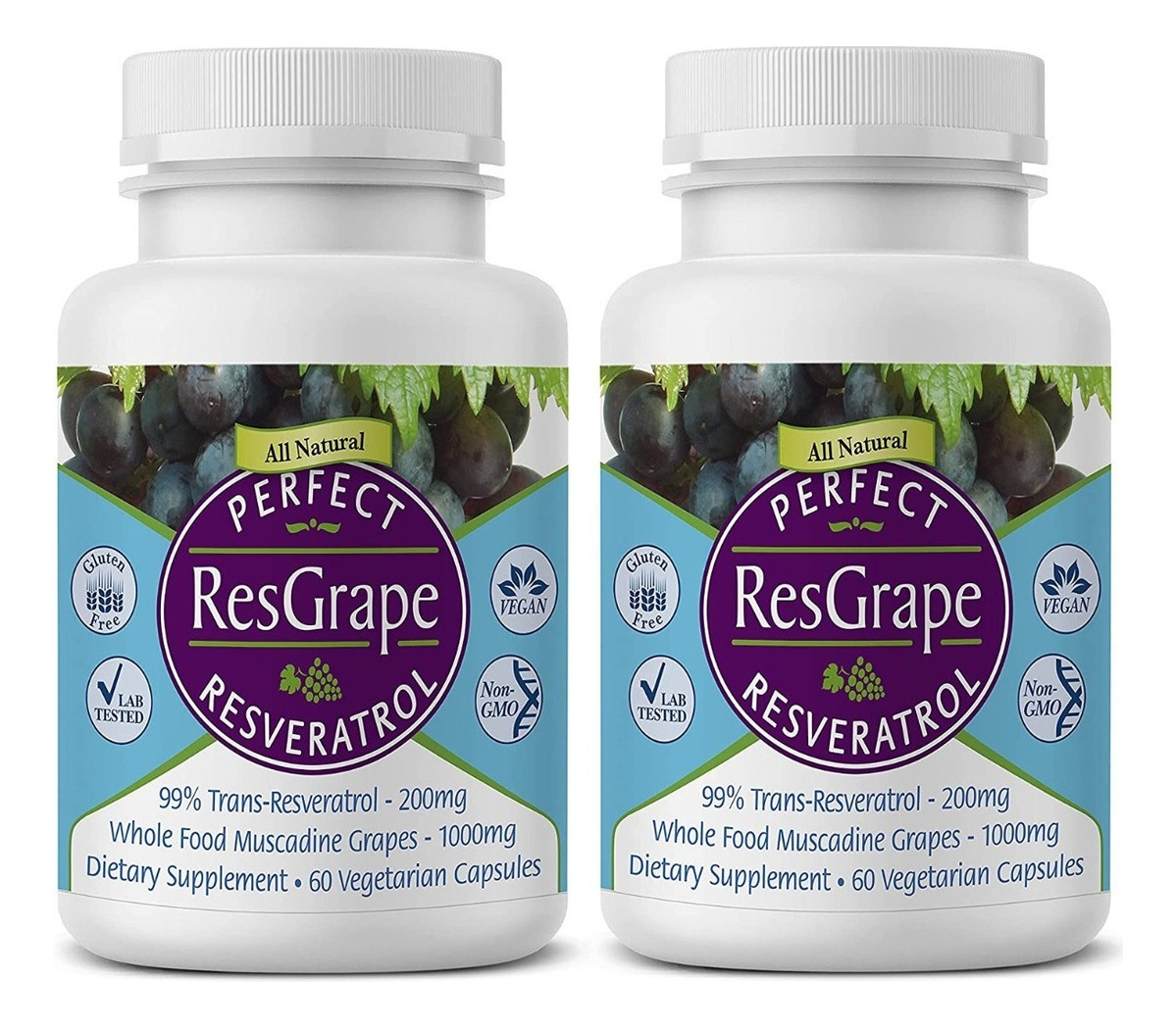 Salud y Equipamiento Médico - Resgrape Resveratrol Pack 2 - Unid - Unidad A $5182 1