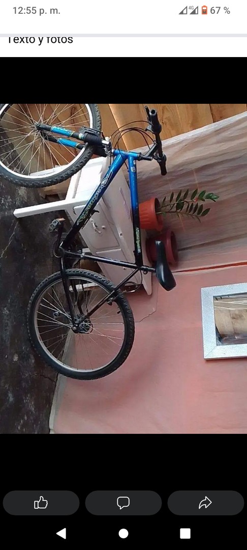 bicicletas y accesorios - La vendo por que no se usa 