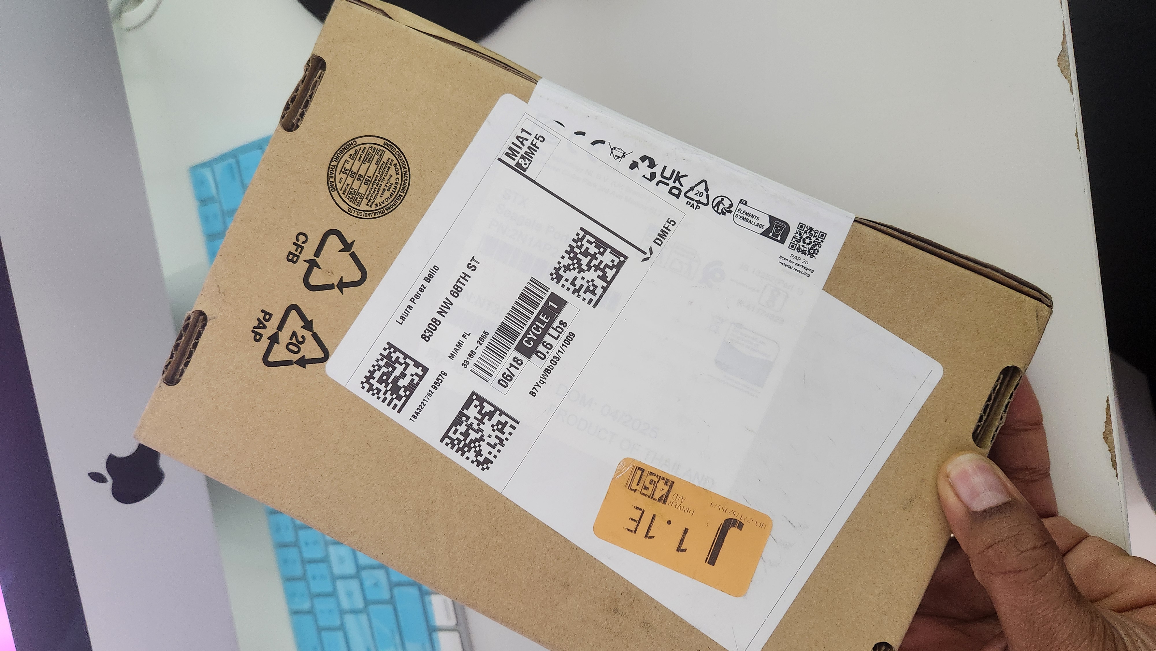 computadoras y laptops - Disco duro externo 2tB Nuevo Sellado en su caja 2
