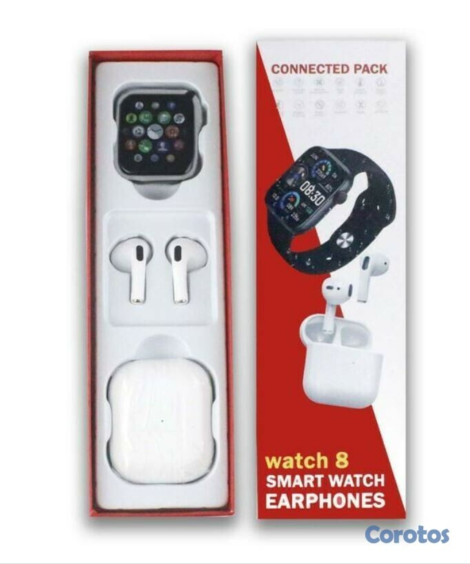 otros electronicos - Smart watch 8 dm01, audifono inalambrico bluetooth 2