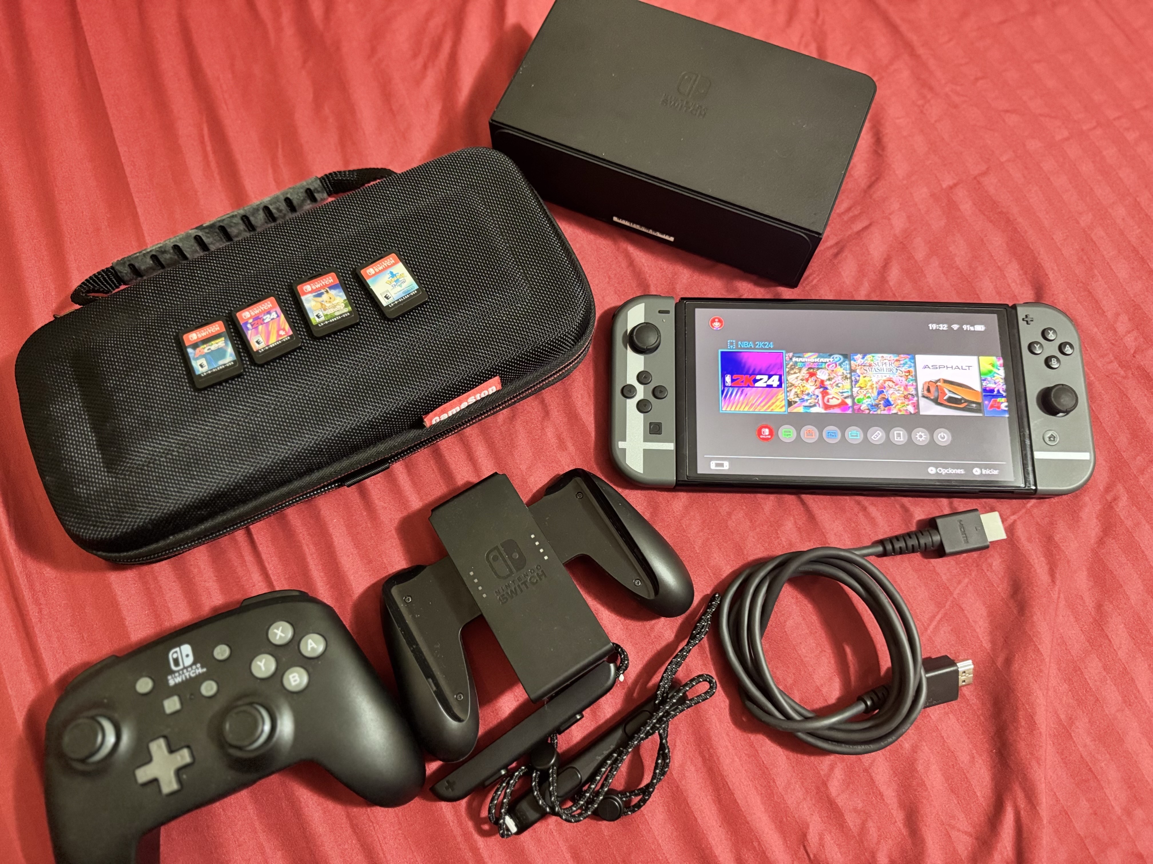 consolas y videojuegos - Vendo Nintendo Switch V2 8