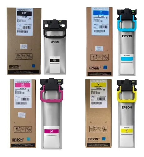 impresoras y scanners - BOLSA DE TINTA EPSON  ORIGINALES 100 % T11A  
