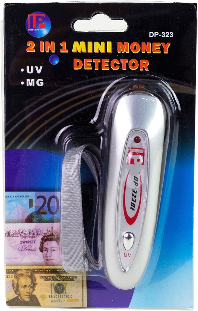 accesorios para electronica - 2 en 1 Detector de dinero falsificado falsos billetes de dólar 