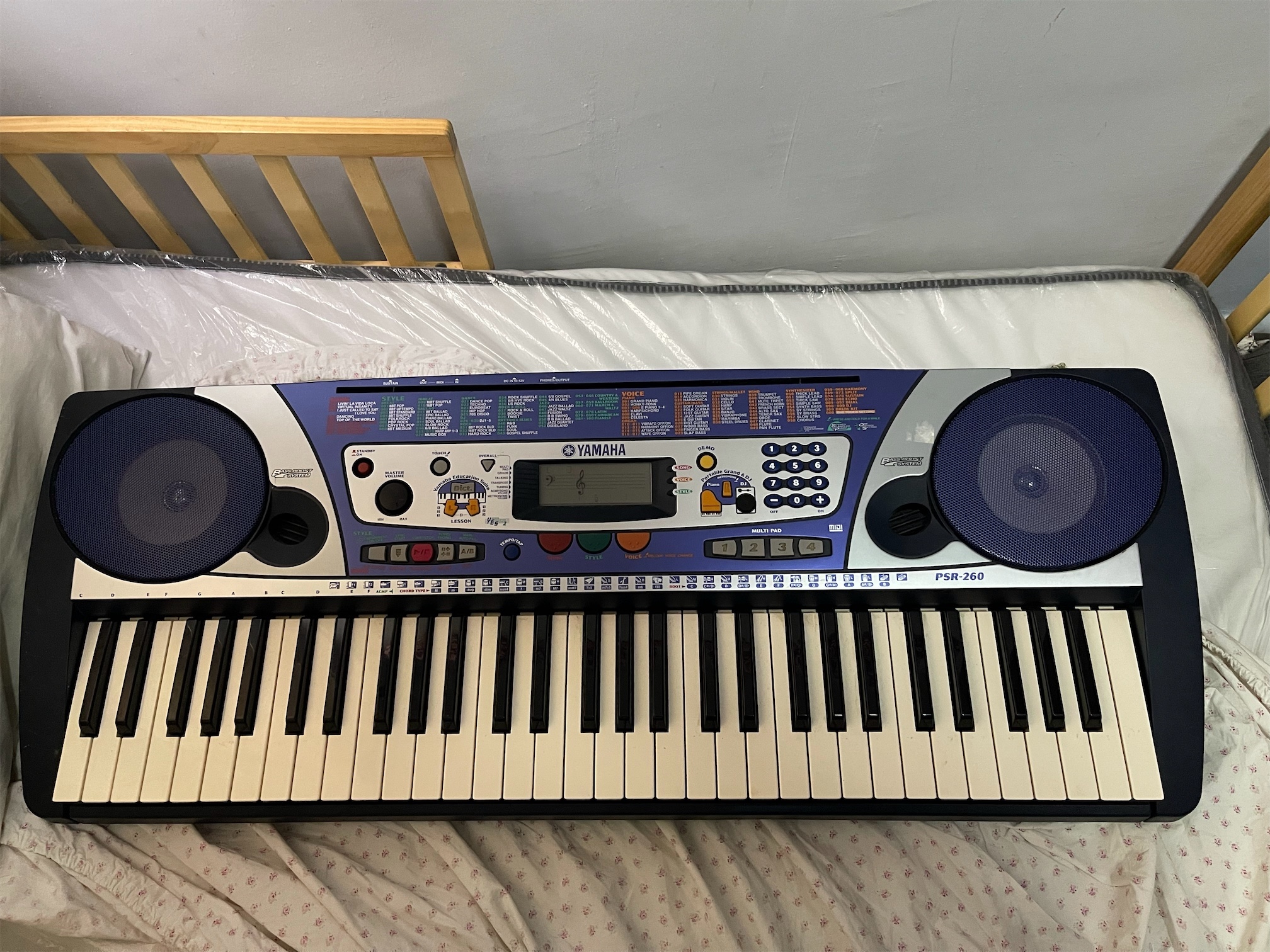 instrumentos musicales - Piano Yamaha Psr-260