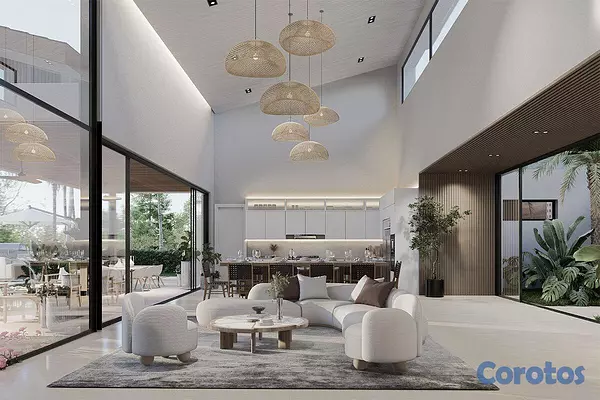 casas vacacionales y villas - En Venta Villa en Casa de Campo la Romana de 5 habitaciones 4