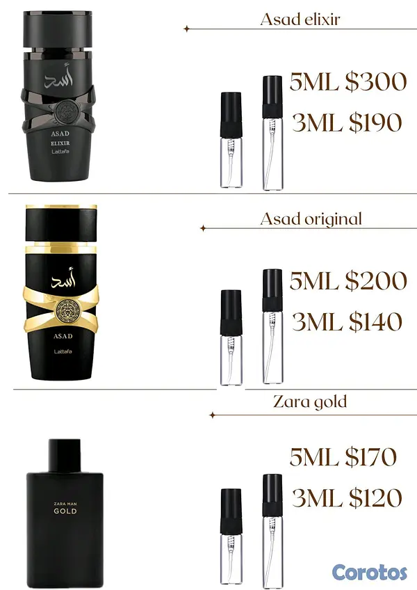 salud y belleza - decants de perfumes  2