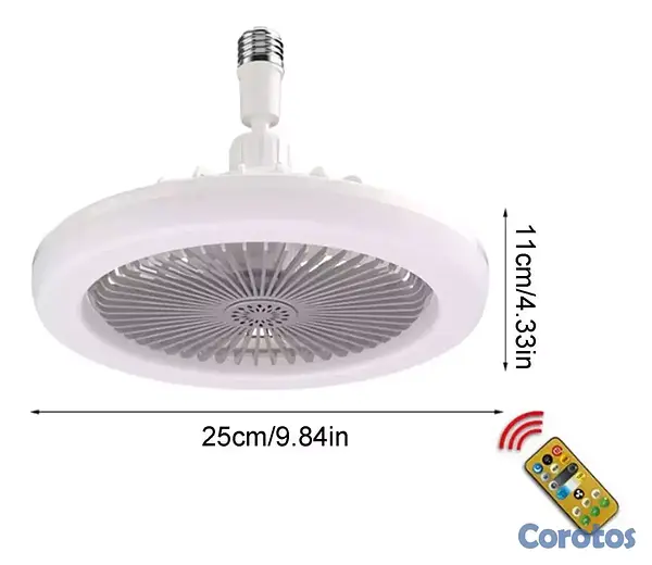aires acondicionados y abanicos - 💡❄️ ABANICO DE TECHO LED 3 EN 1 CON CONTROL 4