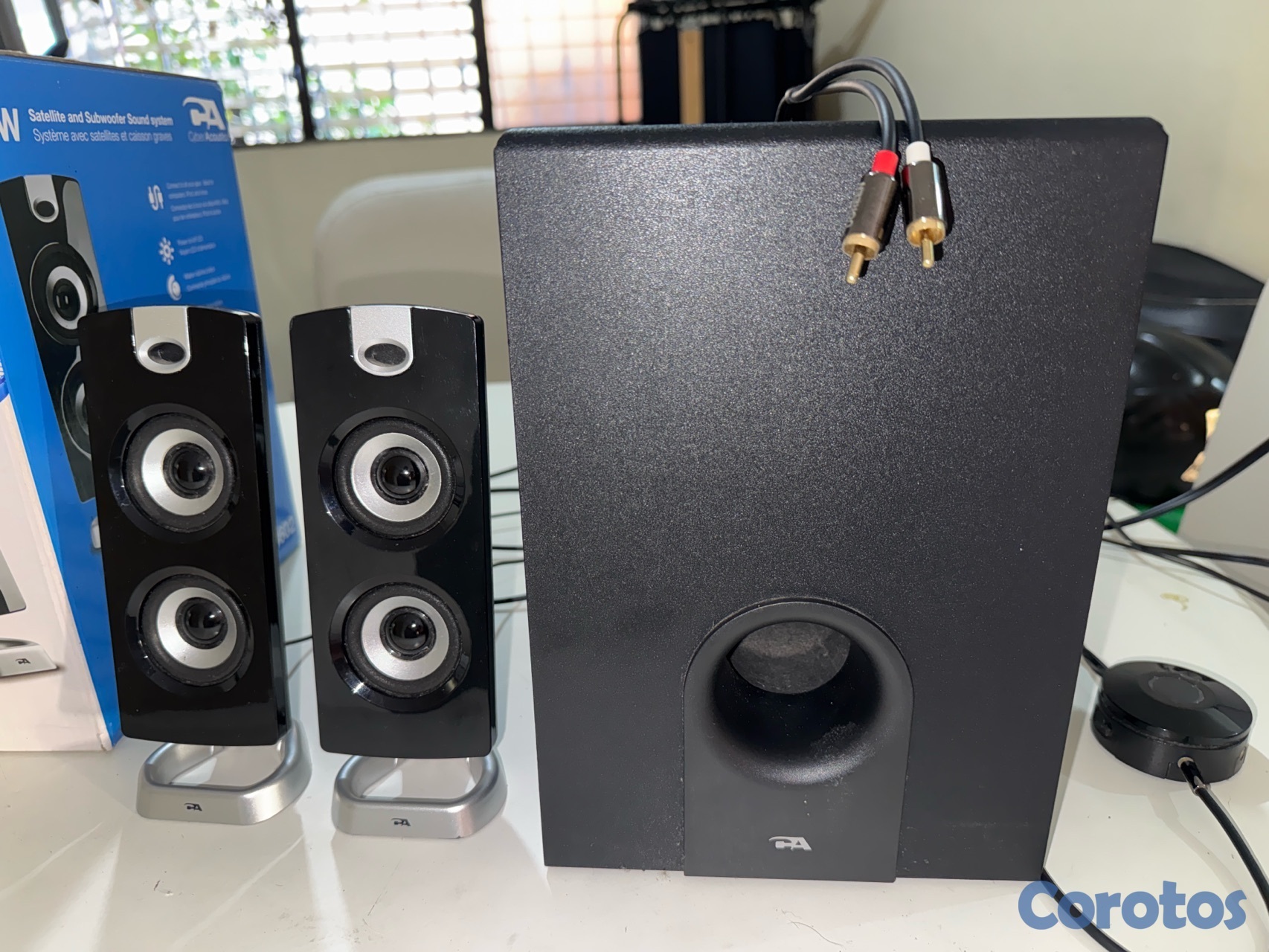 camaras y audio - Vendo Equipo de Sonido Amplificador Acústico Cyber Acoustics; Home Teather..!  1