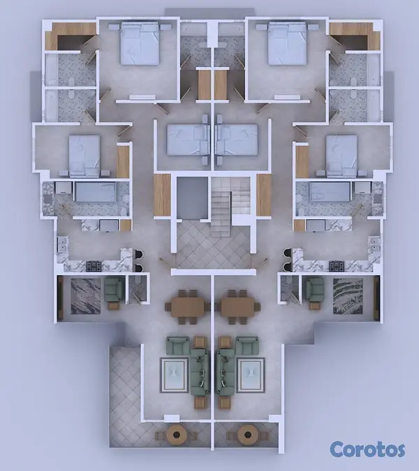 apartamentos - Torre Montenegro, apto 5B, Renacimiento, marzo 202 5