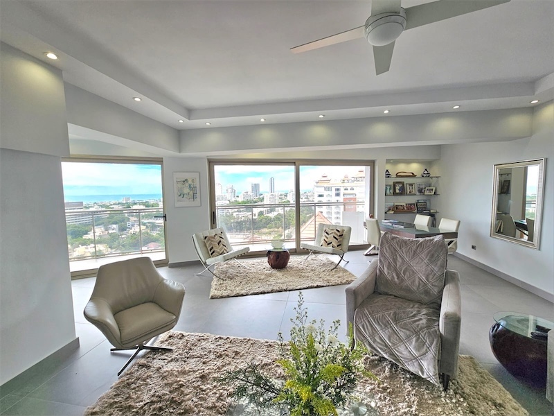 apartamentos - Apartamento en Renta en Bella vista con Vista espectacular al mar 8
