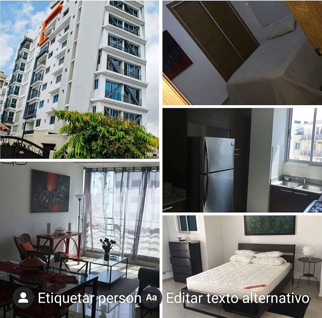 apartamentos - Alquiler: Apartamento 3 habs, amueblado, equipado con linea blanca, Serralles. 
 1