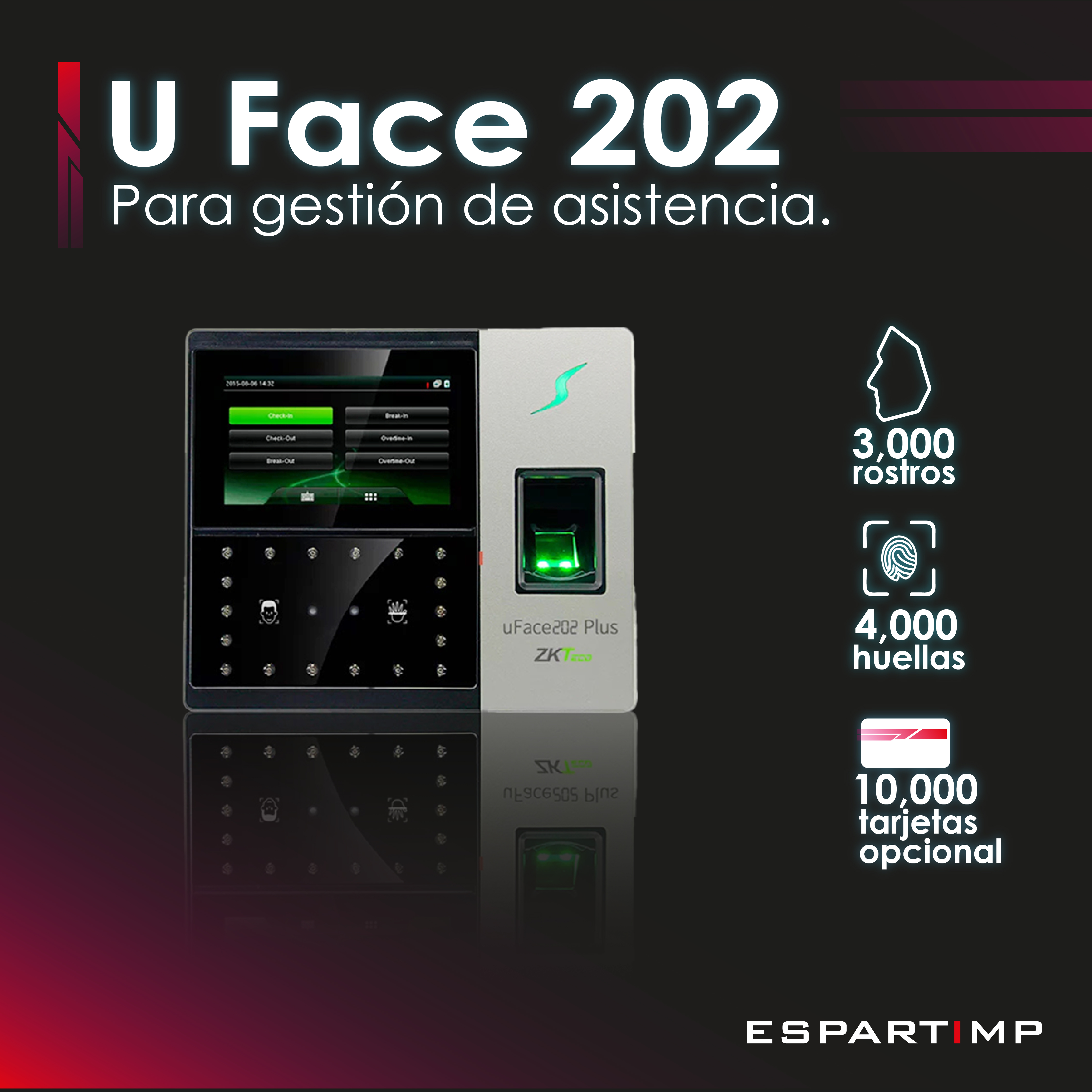 otros electronicos - Controles de acceso y asistencia en RD 7