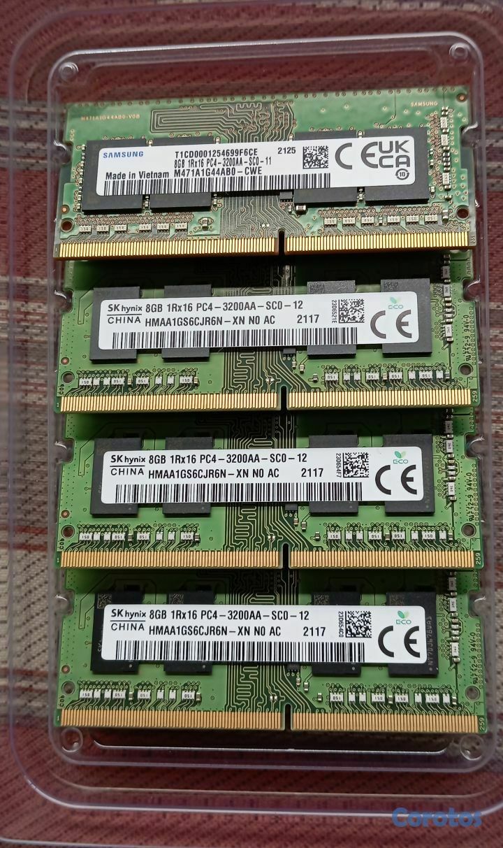 computadoras y laptops - Memoria RAM DDR4 para Laptop 2